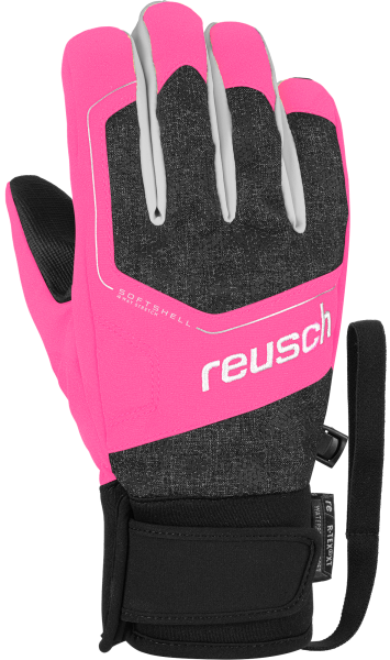 Reusch Torby R-TEX® XT Junior 6061210 7769 black pink front